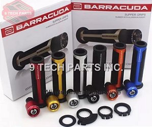 Par Manoplas E Pesos Barracuda Com Acelerador Honda NC NX 700 750