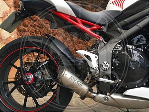 Escape Ponteira SC Low Project Triumph Speed Triple 1050