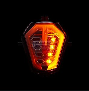 Lanterna Em Led Integrada Com Pisca Suzuki GSX-R SRAD 1000 2017|2024