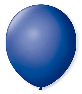 Balão SR Nº7 Azul Cobalto 50 Unidades