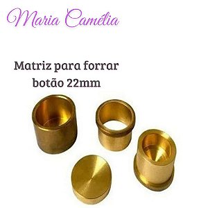 Matriz Para Forrar Botões Bombê 22 mm