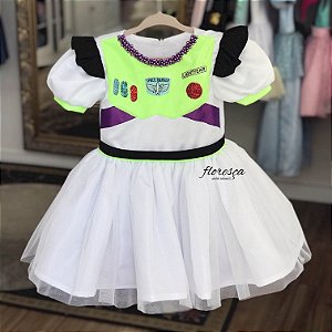 Vestido Infantil Buzz Lightyear - Toy Story