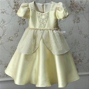Vestido Infantil Princesa Angelina