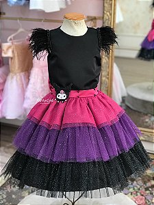 Vestido Infantil Kuromi
