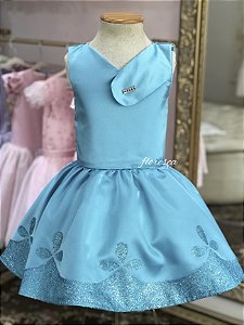 Vestido Infantil Trapézio Poppy Godê - Trolls