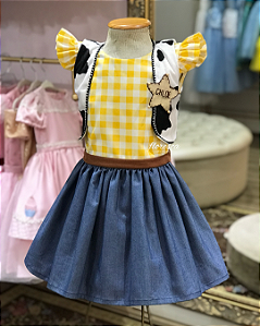 Vestido Infantil Woody - Toy Story