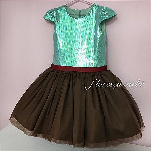 Vestido Infantil Vanellope - Detona Ralph