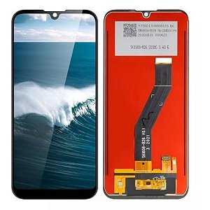 Tela Display Lcd Touch Screen Para Moto E6i XT2053 Preto