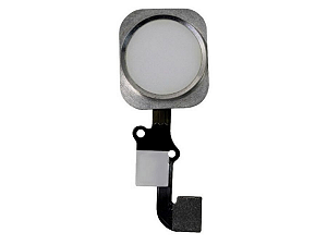 Botão Flex Home Para Iphone 6 6g 6 Plus Branco