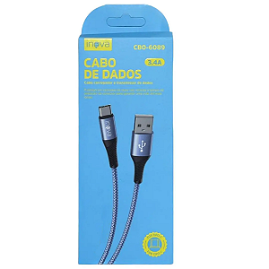 Cabo de Dados Tipo C 1 Metros 3.4A Inova CBO-6086