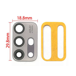 Lente Vidro Câmera Traseira Para Moto G10 Prata Xt2127