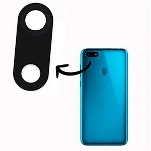 Lente Da Câmera Vidro Para Moto E6 Play Xt2029