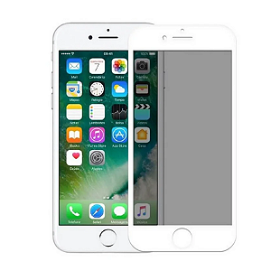 Pelicula Vidro Priv 3D Para Iphone 7 Plus 8 Plus Branca