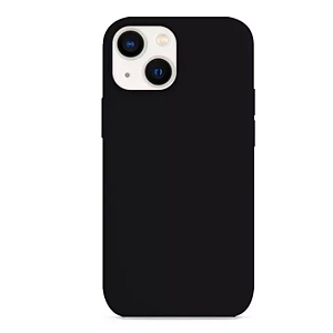 Capa Capinha Para iPhone 13 Pro Preto Aveludado