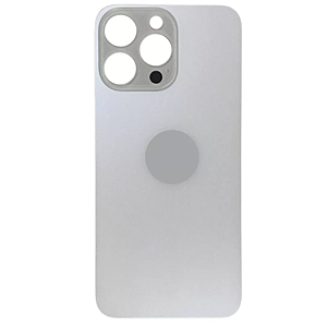 Tampa Traseira De Vidro Para iPhone 15 Pro Branca