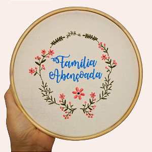 Quadro Decorativo Família Abençoada