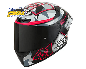 Capacete Kyt Tt - Course Espargaro Replica 2018 Fuxia.