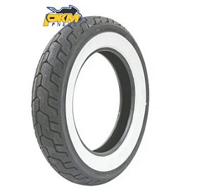 Pneu Dunlop D402 Mt90b16 Www 72H Tl Dianteiro Harley-Davidson Faixa Branca