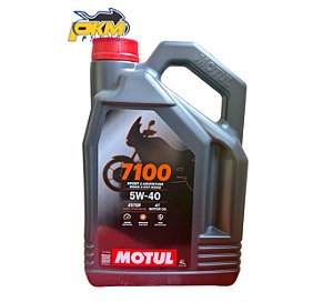 Oleo Motul 7100 5W40 4T Galão 4 Litros