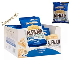 Alfajor Dr.Peanut com Whey Protein 12un de 55g - Avelã - Crosshop Brasil