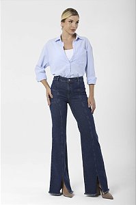 Calça Jeans Wide leg - Acapulco