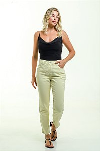 Calça Sarja Skinny Amarela - Assis