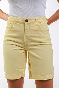 Bermuda Sarja Amarela - Salta