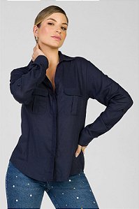Camisa Azul - Marina