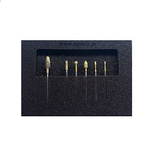 Kit de Brocas Manicure Set