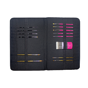 Kit de Pincéis Salones (14 Pincéis)