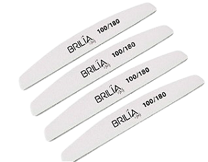 Lixa Boomerang 2mm 100\180 Brilia Nails 20 un
