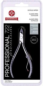 Alicate para Cutícula Mundial Professional 722 Premium Inox (afiado)