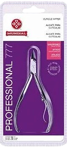 Alicate para Cutícula Mundial Professional 777 Premium Inox (afiado)