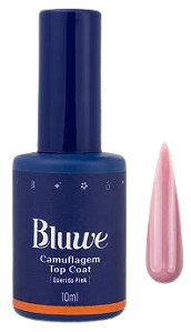 Bluwe Top Coat Camuflagem Querido Pink 10ml