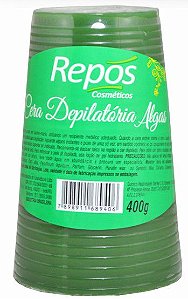 Cera Depilatoria Repos em Pote Algas 400 GR