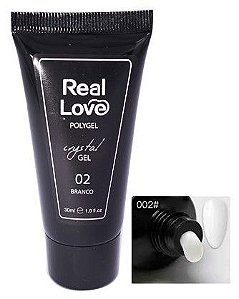 Polygel  30ml Branco - Real Love