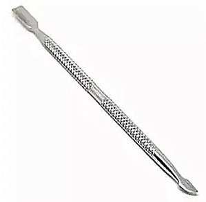 Espátula Dupla Inox Ponta Pequena Para Cutícula (afiada)