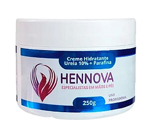 Creme c/ureia e Parafina 250G Hennova
