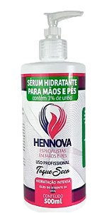 Serum hidratante hennova 500ml