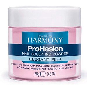 Pó de Escultura p/Unhas Elegant Pink 28G Harmony