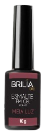 ESMALTE GEL MEIA LUZ BRILIA NAILS