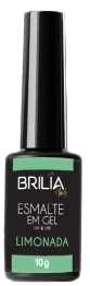 ESMALTE GEL LIMONADA BRILIA NAILS