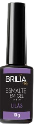 ESMALTE GEL LILAS BRILIA NAILS