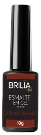 ESMALTE GEL GATA NO TELHADO BRILIA NAILS