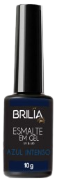 ESMALTE GEL AZUL INTENSO BRILIA NAILS
