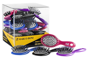 Mini Escova Redonda Para Bolsa