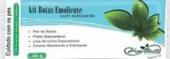Kit Pedicure - Sapatilha Com Emoliente, Lixa E Palito