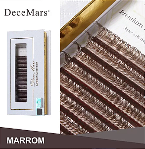 Fio Marrom Y Volume Brasileiro Espessura 007 Curvatura D (mix)