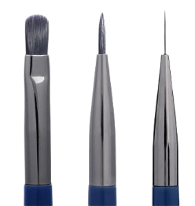 Bluwe Kit Pincéis 3 itens