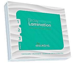Kit Lash Lifiting E Brow Lamination Te Encontrei
